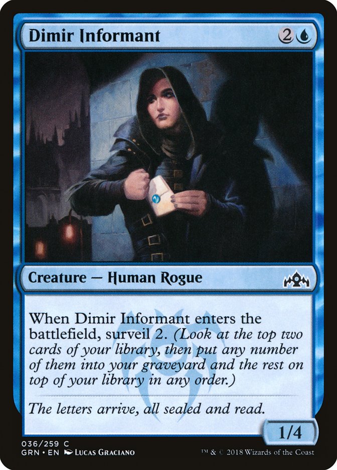 Dimir Informant [Guilds of Ravnica] | Deep Dive Games St. Marys