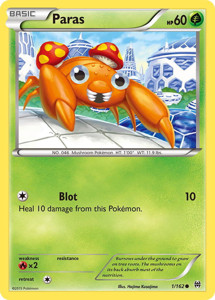 Paras (1/162) [XY: BREAKthrough] | Deep Dive Games St. Marys