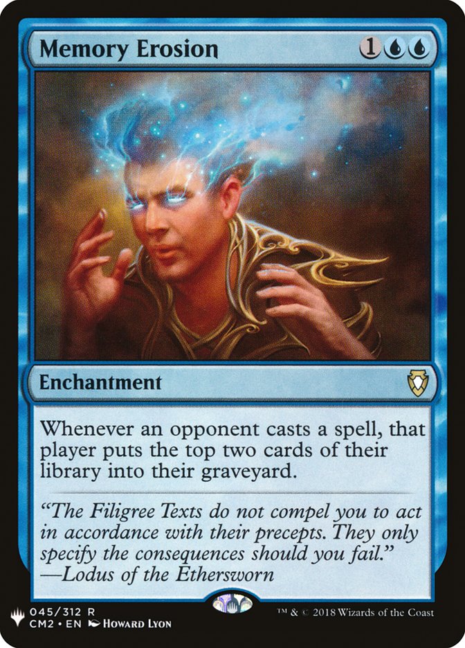Memory Erosion [Mystery Booster] | Deep Dive Games St. Marys