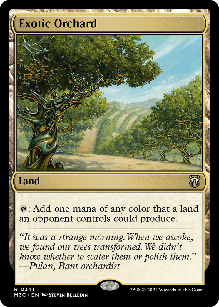 Exotic Orchard (Ripple Foil) [Modern Horizons 3 Commander] | Deep Dive Games St. Marys