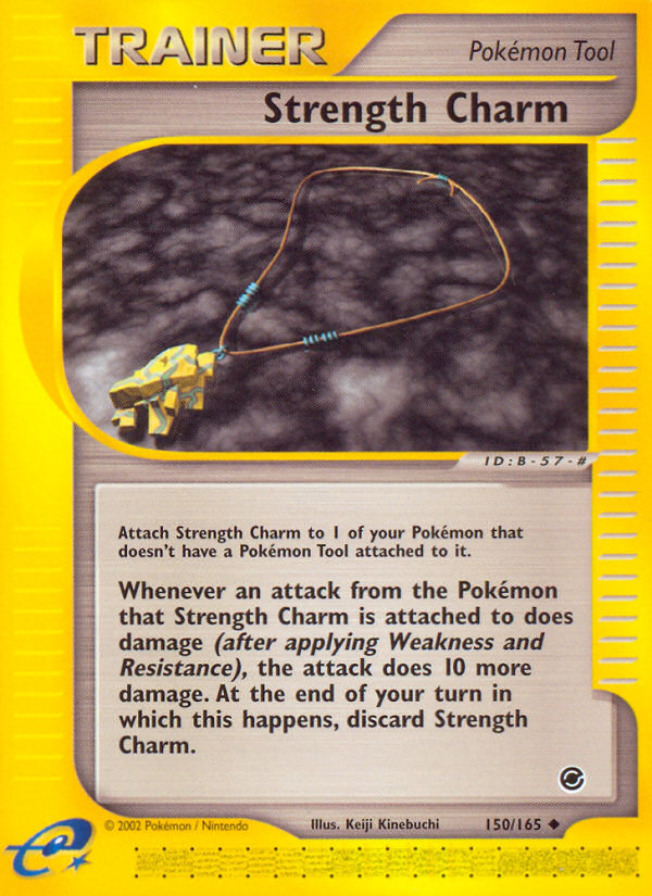Strength Charm (150/165) [Expedition: Base Set] | Deep Dive Games St. Marys
