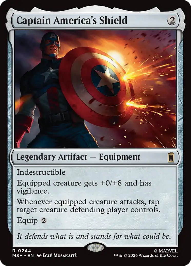 Captain America's Shield [Marvel Super Heroes] | Deep Dive Games St. Marys