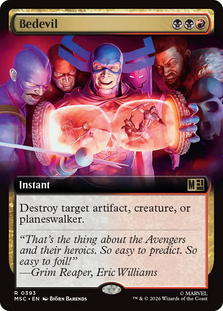 Bedevil (Extended Art) [Marvel Super Heroes Commander] | Deep Dive Games St. Marys