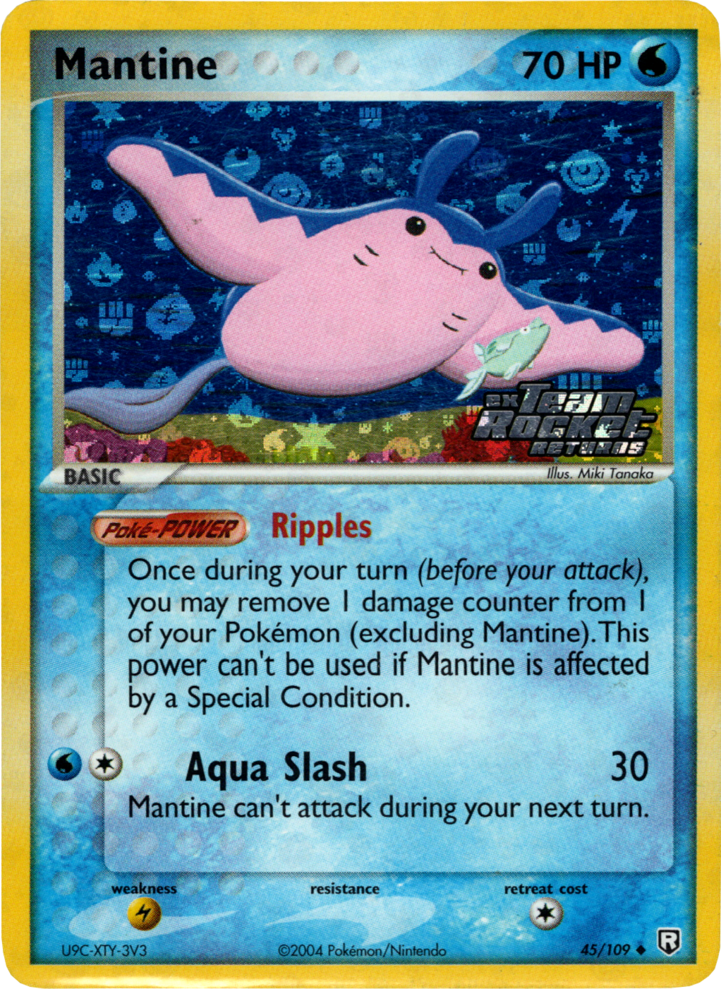Mantine (45/109) (Stamped) [EX: Team Rocket Returns] | Deep Dive Games St. Marys