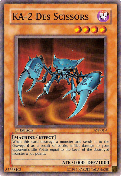 KA-2 Des Scissors [AST-019] Common | Deep Dive Games St. Marys
