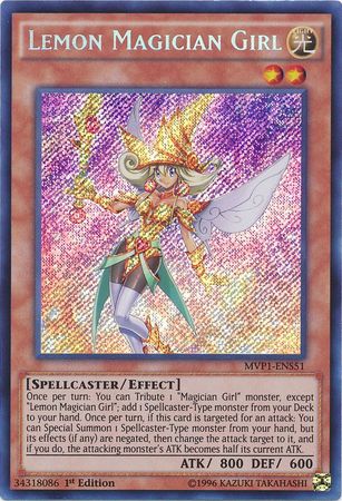 Lemon Magician Girl [MVP1-ENS51] Secret Rare | Deep Dive Games St. Marys