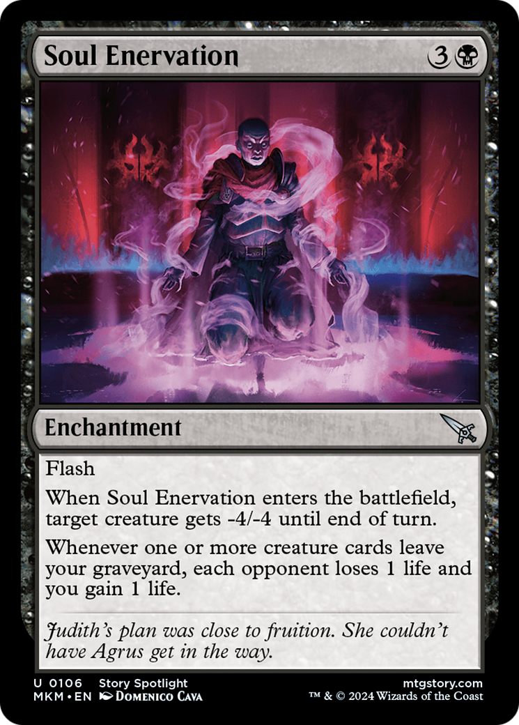 Soul Enervation [Murders at Karlov Manor] | Deep Dive Games St. Marys