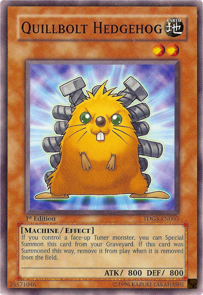 Quillbolt Hedgehog [TDGS-EN003] Common | Deep Dive Games St. Marys