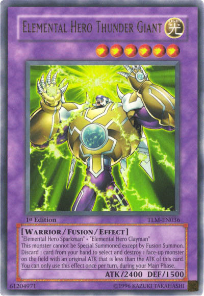 Elemental HERO Thunder Giant [TLM-EN036] Ultra Rare | Deep Dive Games St. Marys