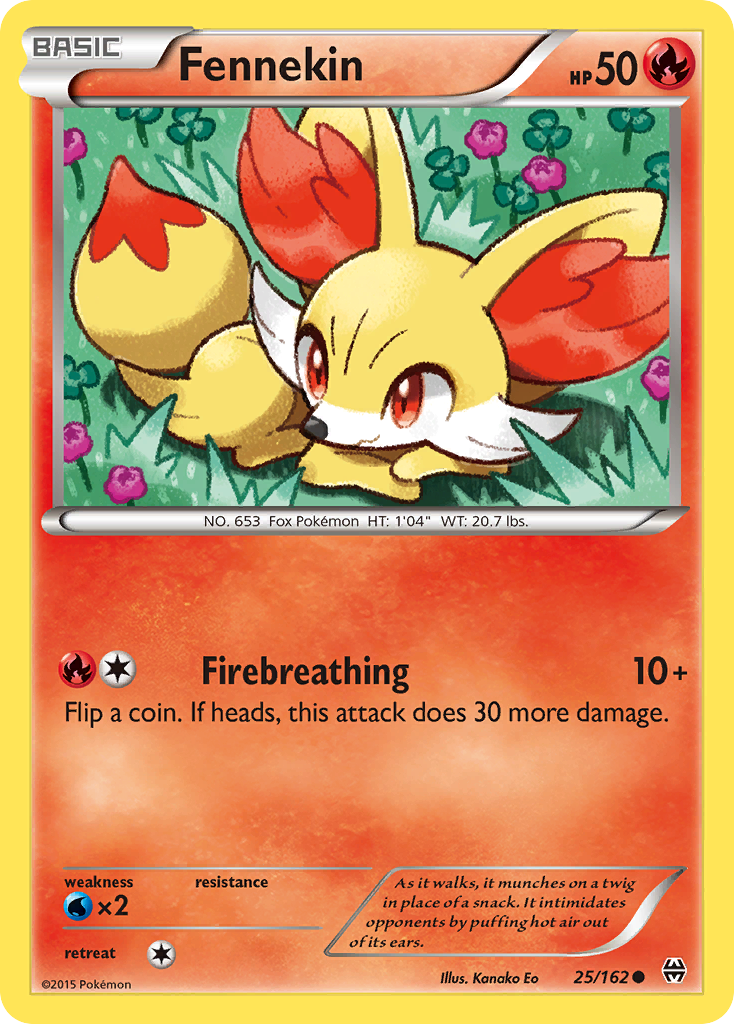 Fennekin (25/162) [XY: BREAKthrough] | Deep Dive Games St. Marys