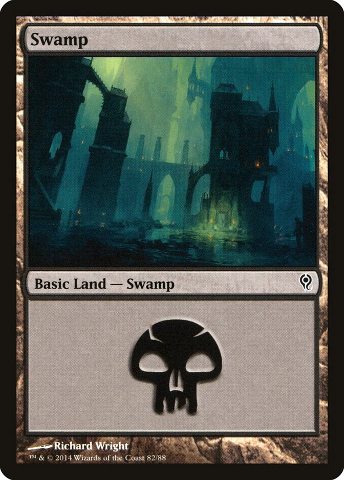 Swamp (82) [Duel Decks: Jace vs. Vraska] | Deep Dive Games St. Marys