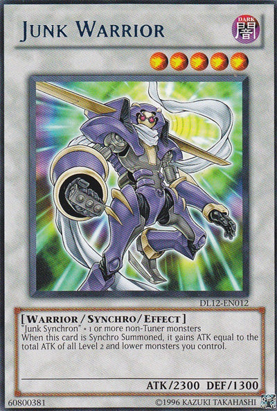 Junk Warrior (Blue) [DL12-EN012] Rare | Deep Dive Games St. Marys