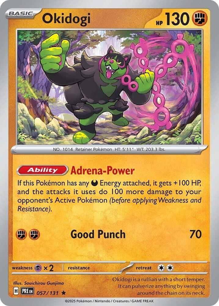 Okidogi (057/131) [Scarlet & Violet: Prismatic Evolutions] | Deep Dive Games St. Marys