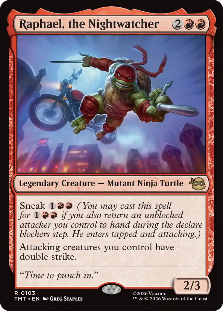 Raphael, the Nightwatcher [Teenage Mutant Ninja Turtles] | Deep Dive Games St. Marys