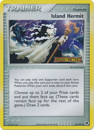 Island Hermit (76/101) (Stamped) [EX: Dragon Frontiers] | Deep Dive Games St. Marys