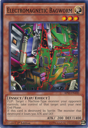 Electromagnetic Bagworm [BP03-EN100] Common | Deep Dive Games St. Marys