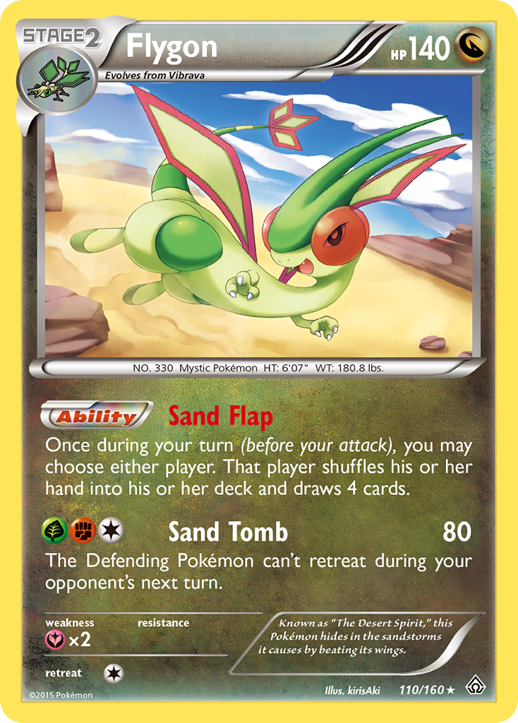 Flygon (110/160) [XY: Primal Clash] | Deep Dive Games St. Marys