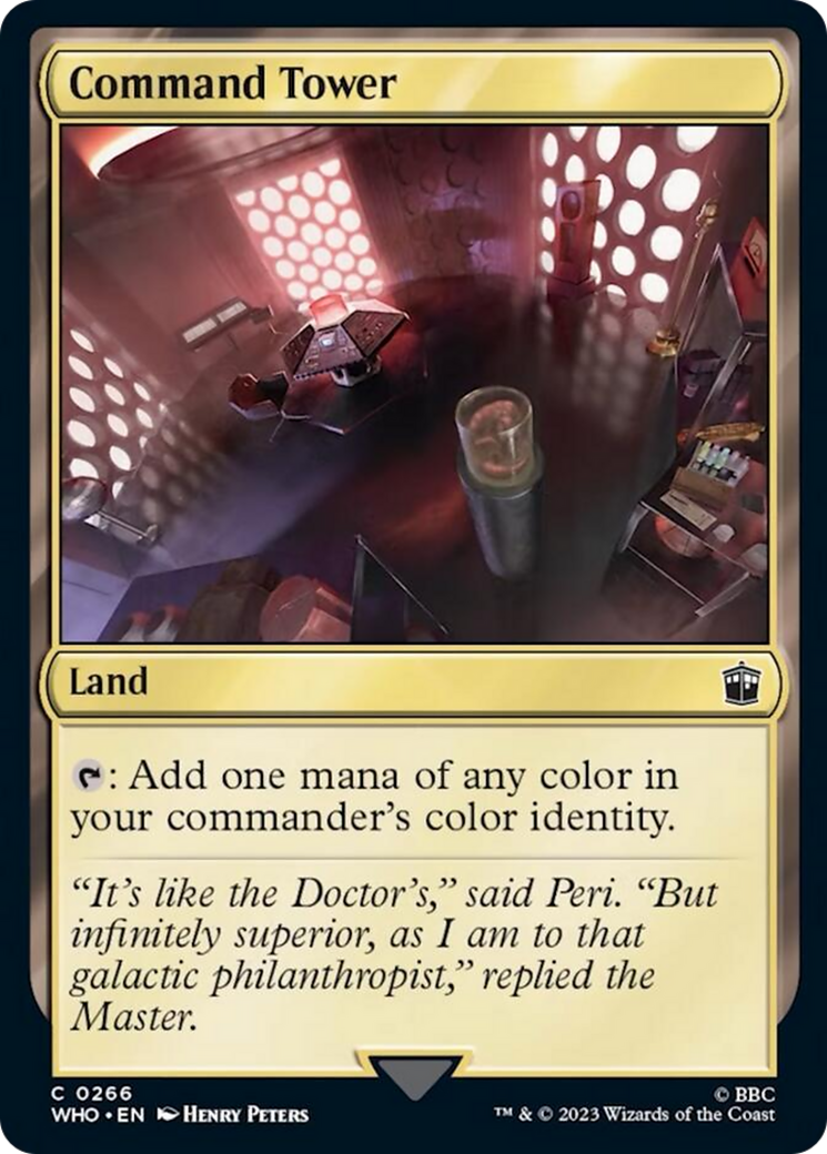 Command Tower (0266) [Doctor Who] | Deep Dive Games St. Marys