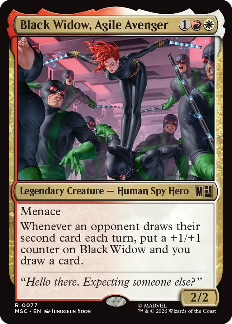 Black Widow, Agile Avenger [Marvel Super Heroes Commander] | Deep Dive Games St. Marys
