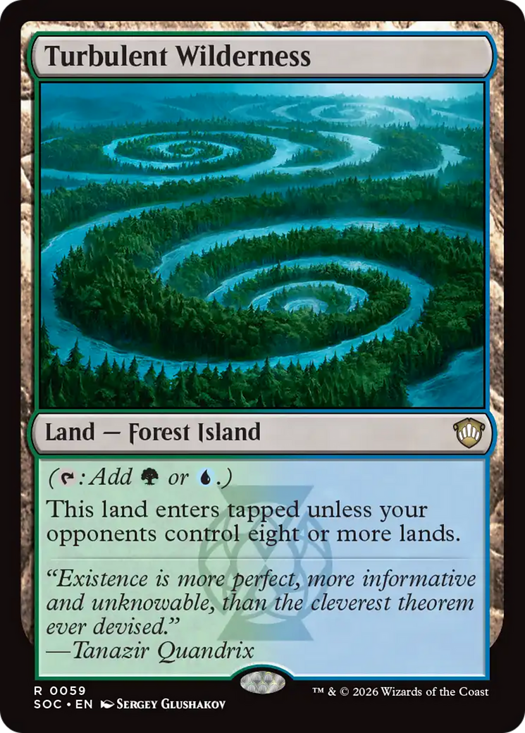 Turbulent Wilderness [Secrets of Strixhaven Commander] | Deep Dive Games St. Marys