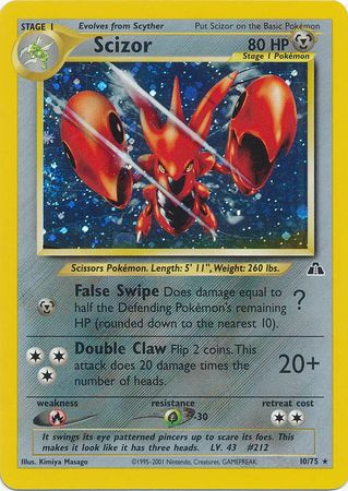 Scizor (10/75) [Neo Discovery Unlimited] | Deep Dive Games St. Marys