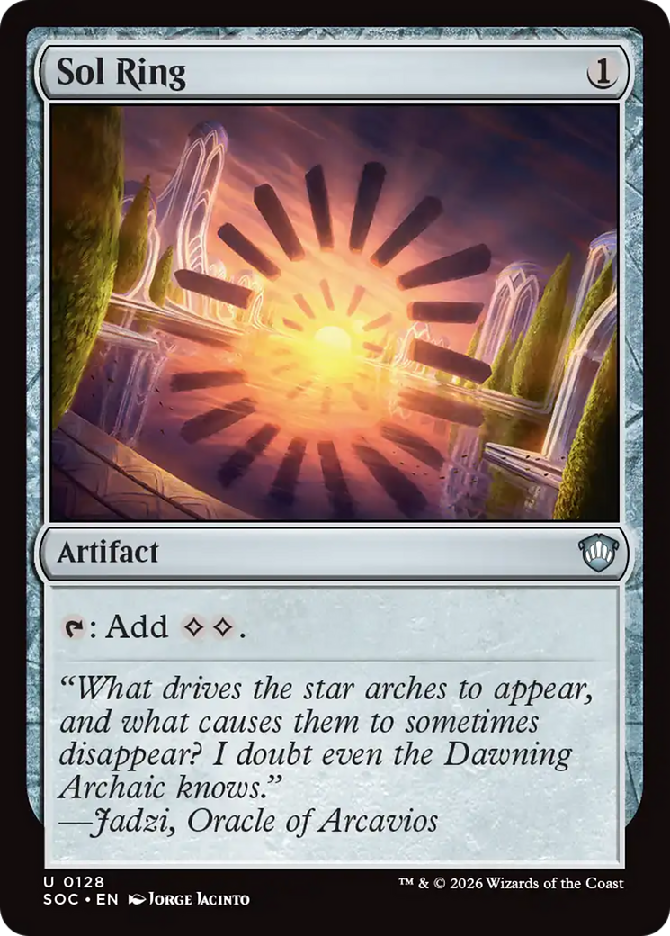 Sol Ring [Secrets of Strixhaven Commander] | Deep Dive Games St. Marys