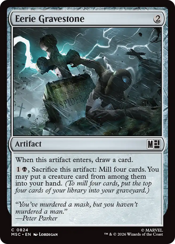 Eerie Gravestone [Marvel Super Heroes Commander] | Deep Dive Games St. Marys