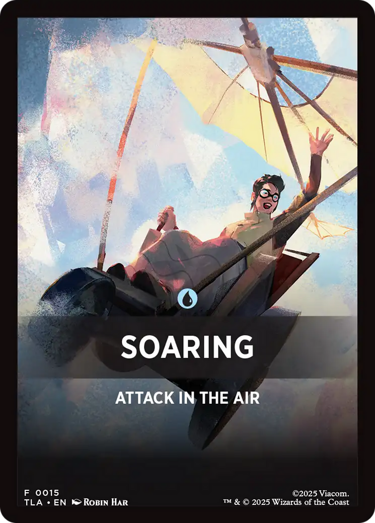 Soaring Theme Card [Avatar: The Last Airbender Tokens] | Deep Dive Games St. Marys