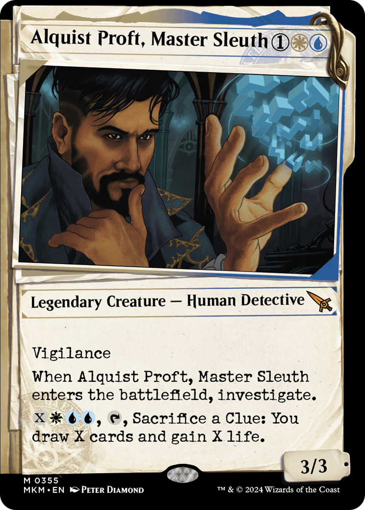 Alquist Proft, Master Sleuth (Showcase) [Murders at Karlov Manor] | Deep Dive Games St. Marys