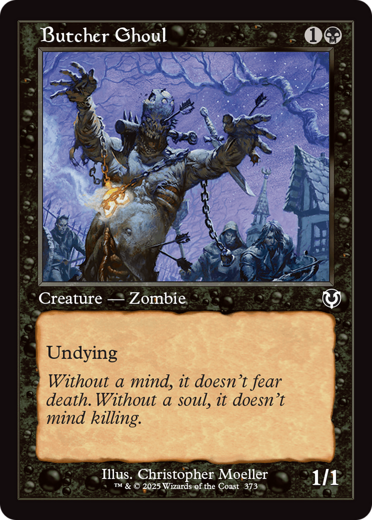 Butcher Ghoul (Retro Frame) [Innistrad Remastered] | Deep Dive Games St. Marys