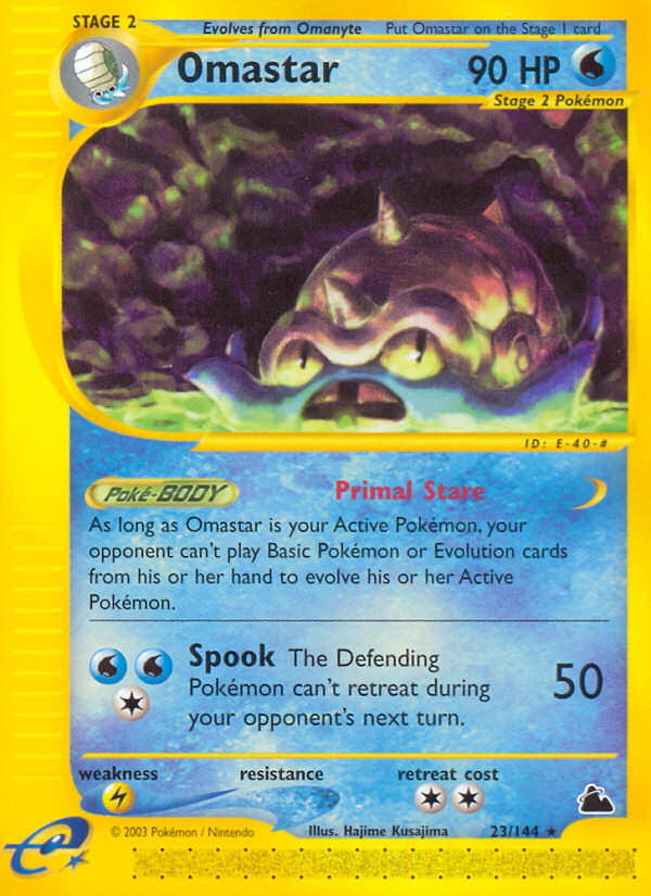 Omastar (23/144) [Skyridge] | Deep Dive Games St. Marys