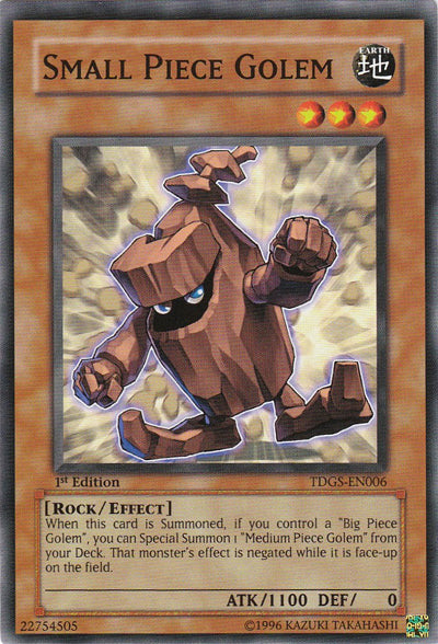Small Piece Golem [TDGS-EN006] Common | Deep Dive Games St. Marys