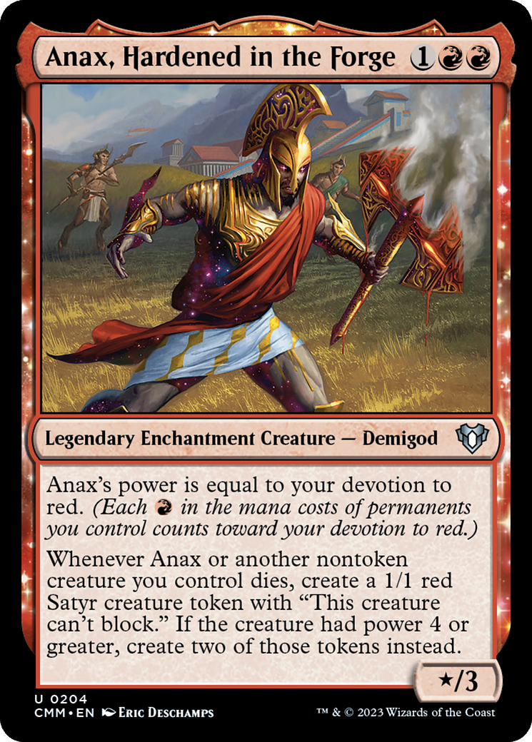 Anax, Hardened in the Forge [Commander Masters] | Deep Dive Games St. Marys