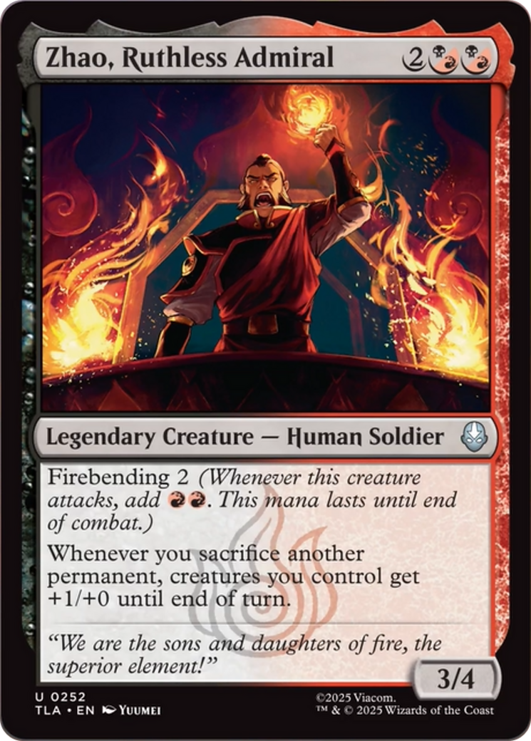 Zhao, Ruthless Admiral [Avatar: The Last Airbender] | Deep Dive Games St. Marys