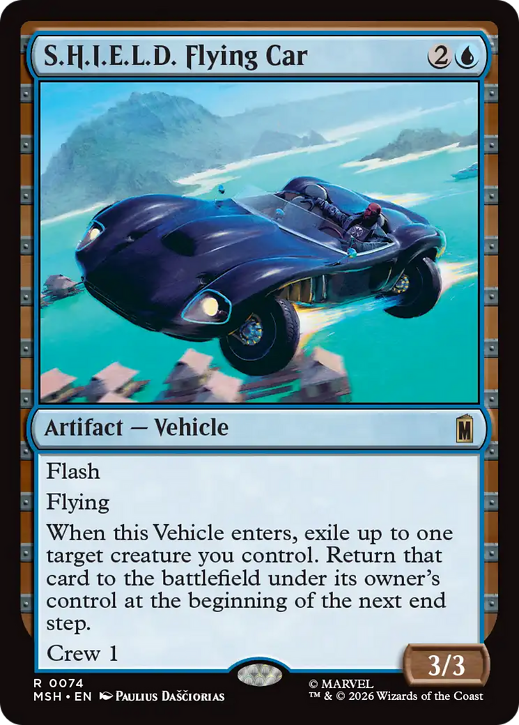 S.H.I.E.L.D. Flying Car [Marvel Super Heroes] | Deep Dive Games St. Marys
