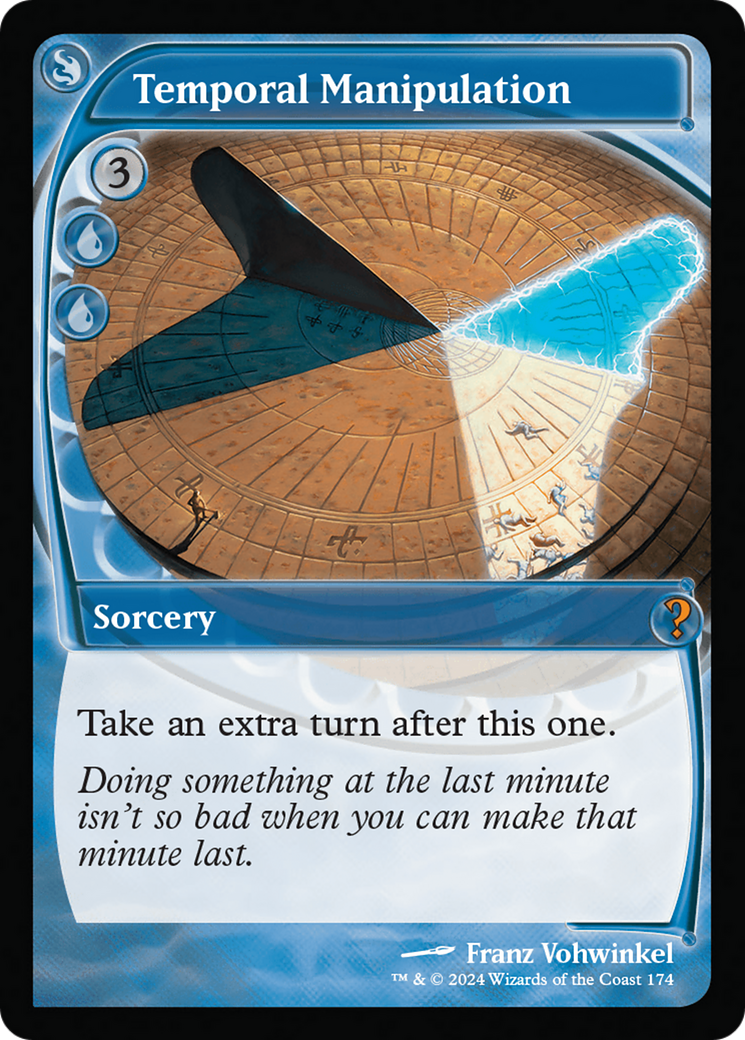 Temporal Manipulation (Future Sight) [Mystery Booster 2] | Deep Dive Games St. Marys