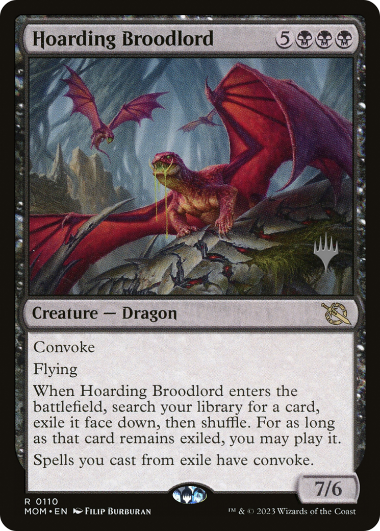 Hoarding Broodlord (Promo Pack) [March of the Machine Promos] | Deep Dive Games St. Marys