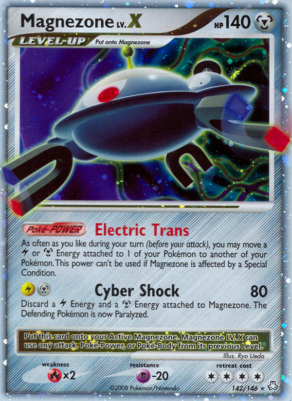 Magnezone LV.X (142/146) [Diamond & Pearl: Legends Awakened] | Deep Dive Games St. Marys