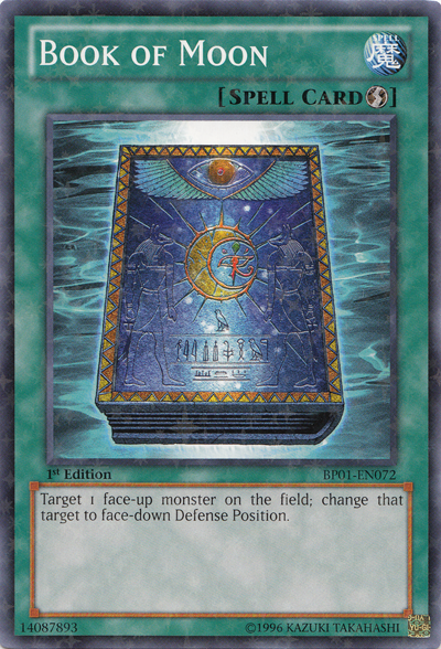 Book of Moon [BP01-EN072] Starfoil Rare | Deep Dive Games St. Marys