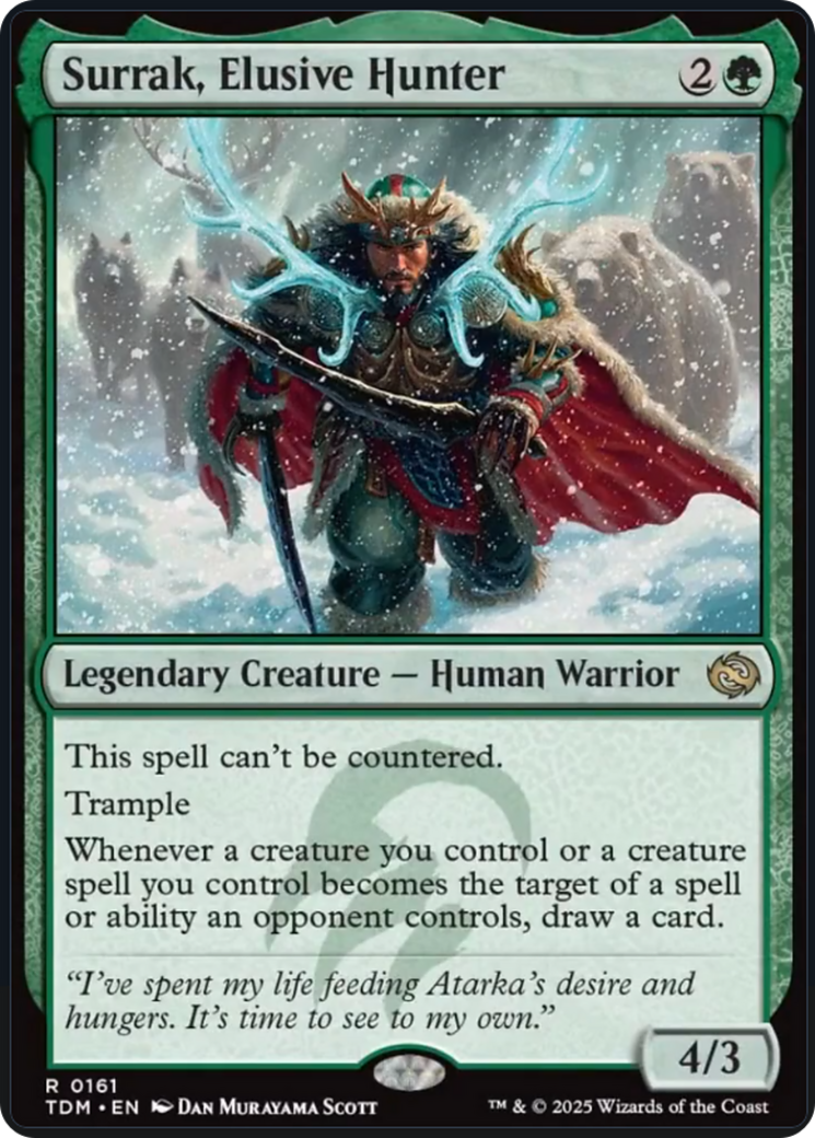 Surrak, Elusive Hunter [Tarkir: Dragonstorm] | Deep Dive Games St. Marys