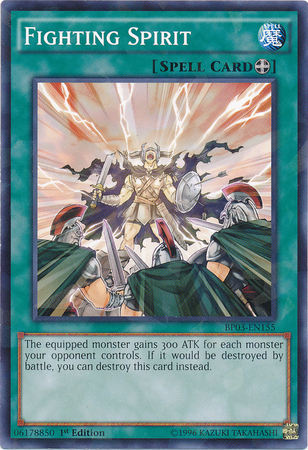 Fighting Spirit [BP03-EN155] Shatterfoil Rare | Deep Dive Games St. Marys