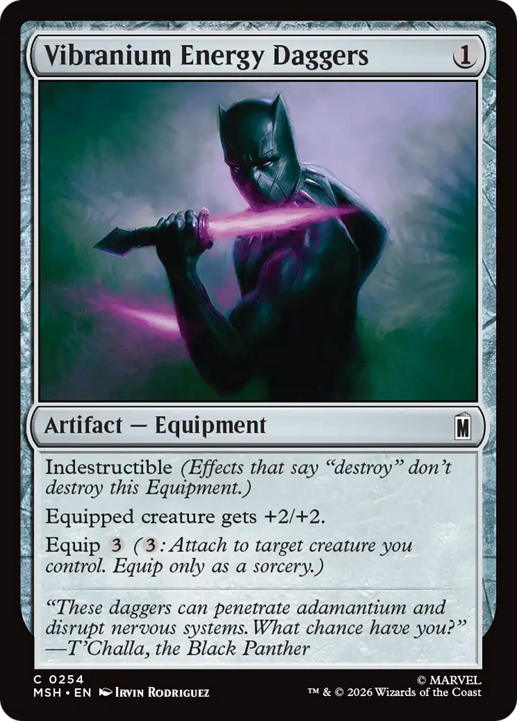 Vibranium Energy Daggers [Marvel Super Heroes] | Deep Dive Games St. Marys