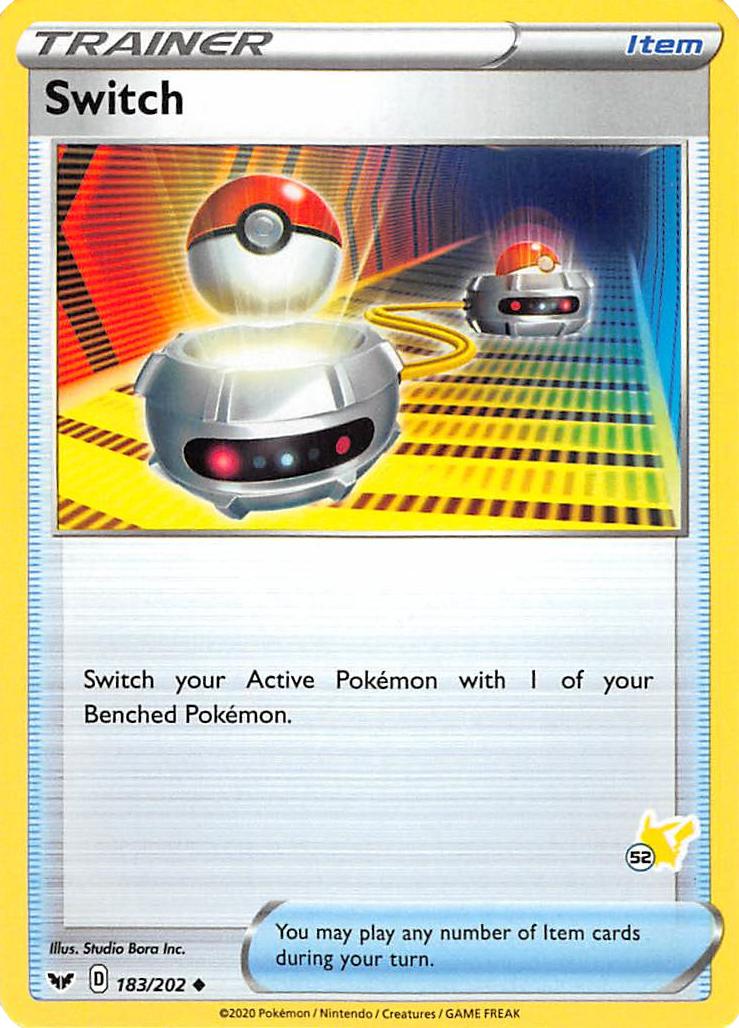Switch (183/202) (Pikachu Stamp #52) [Battle Academy 2022] | Deep Dive Games St. Marys
