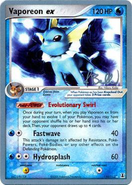 Vaporeon ex (110/113) (Eeveelutions - Jimmy Ballard) [World Championships 2006] | Deep Dive Games St. Marys