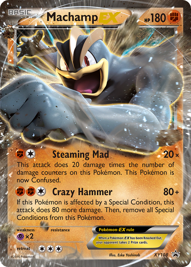 Machamp EX (XY108) [XY: Black Star Promos] | Deep Dive Games St. Marys