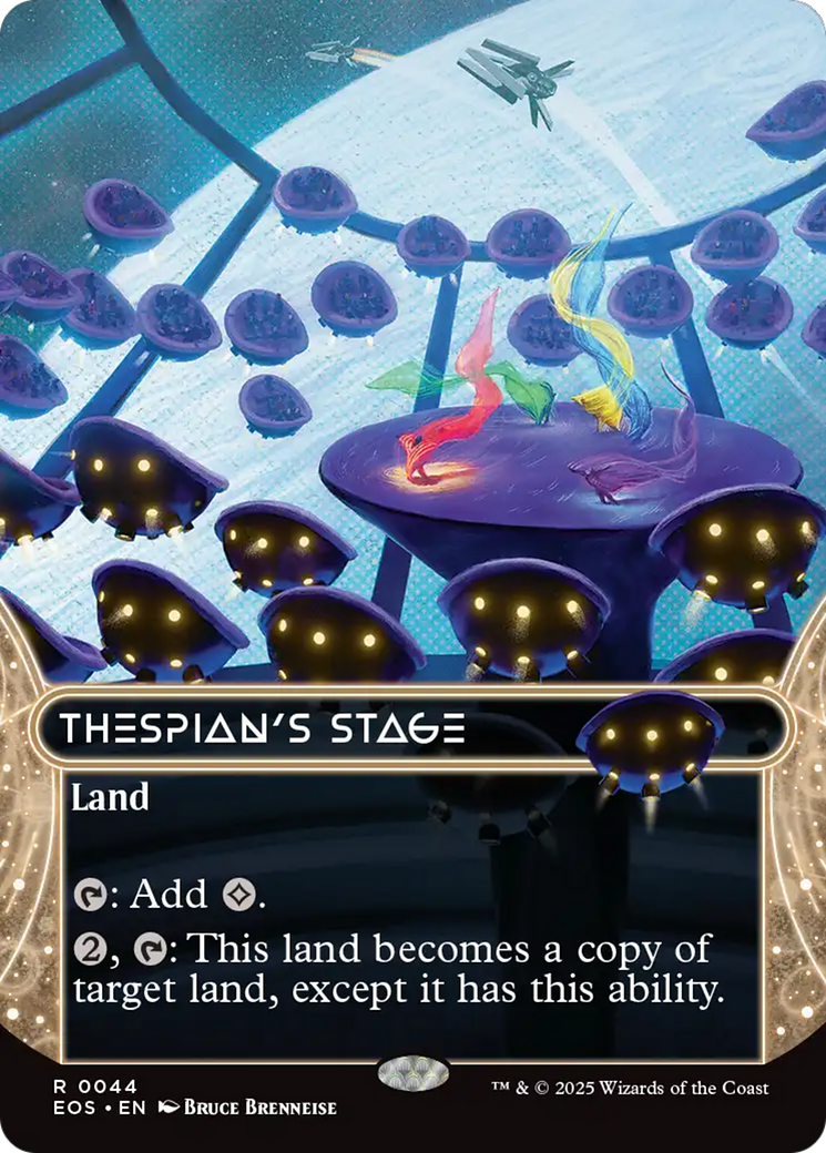 Thespian's Stage (0044) (Borderless) [Edge of Eternities: Stellar Sights] | Deep Dive Games St. Marys