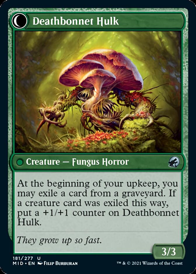Deathbonnet Sprout // Deathbonnet Hulk [Innistrad: Midnight Hunt] | Deep Dive Games St. Marys