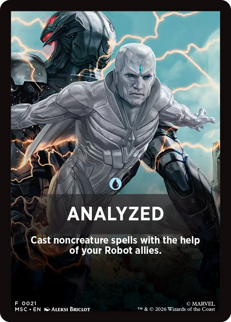 Analyzed Theme Card [Marvel Super Heroes Commander] | Deep Dive Games St. Marys