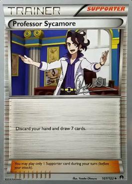 Professor Sycamore (107/122) (Infinite Force - Diego Cassiraga) [World Championships 2017] | Deep Dive Games St. Marys