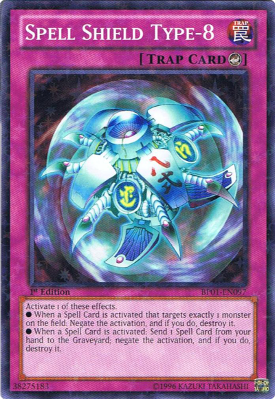 Spell Shield Type-8 [BP01-EN097] Starfoil Rare | Deep Dive Games St. Marys